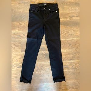 Paige Size 26 Black Denim Jeans